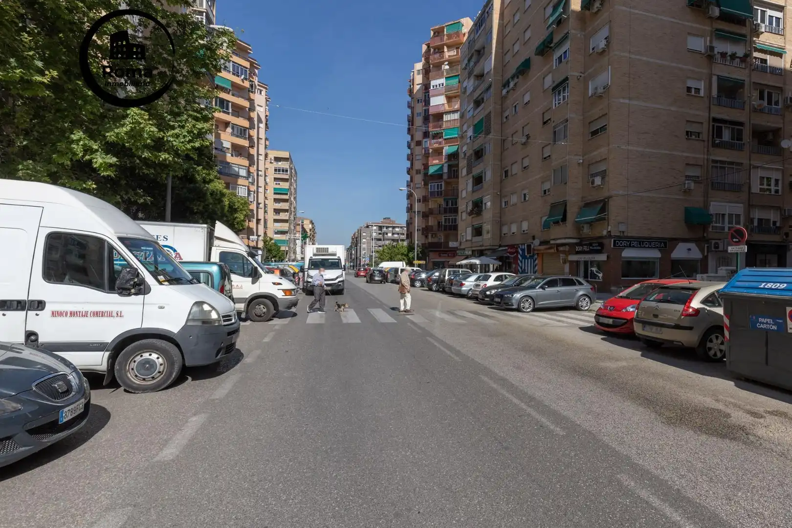 Vista exterior de Piso en venta en Granada con Terraza, Amueblado y Balcón