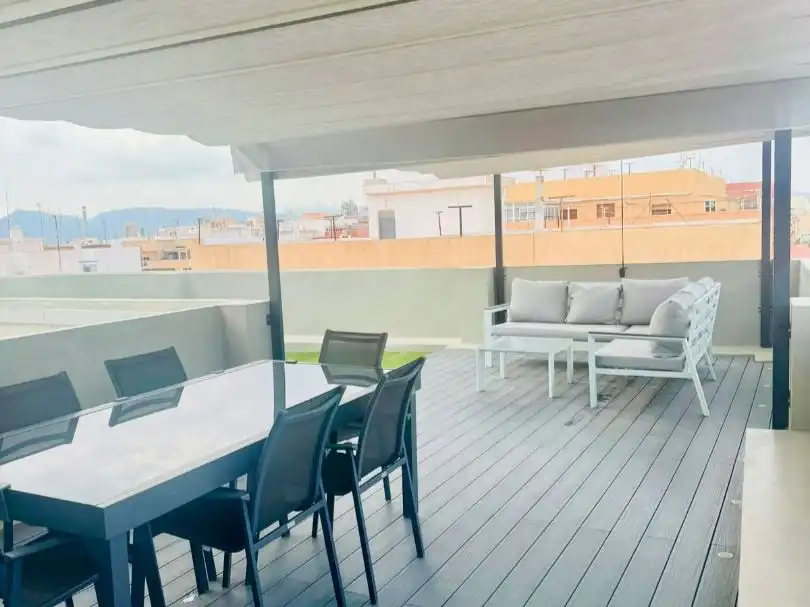 Terrasse von Wohnung zum Verkauf in Sagunto / Sagunt mit Klimaanlage und Terrasse