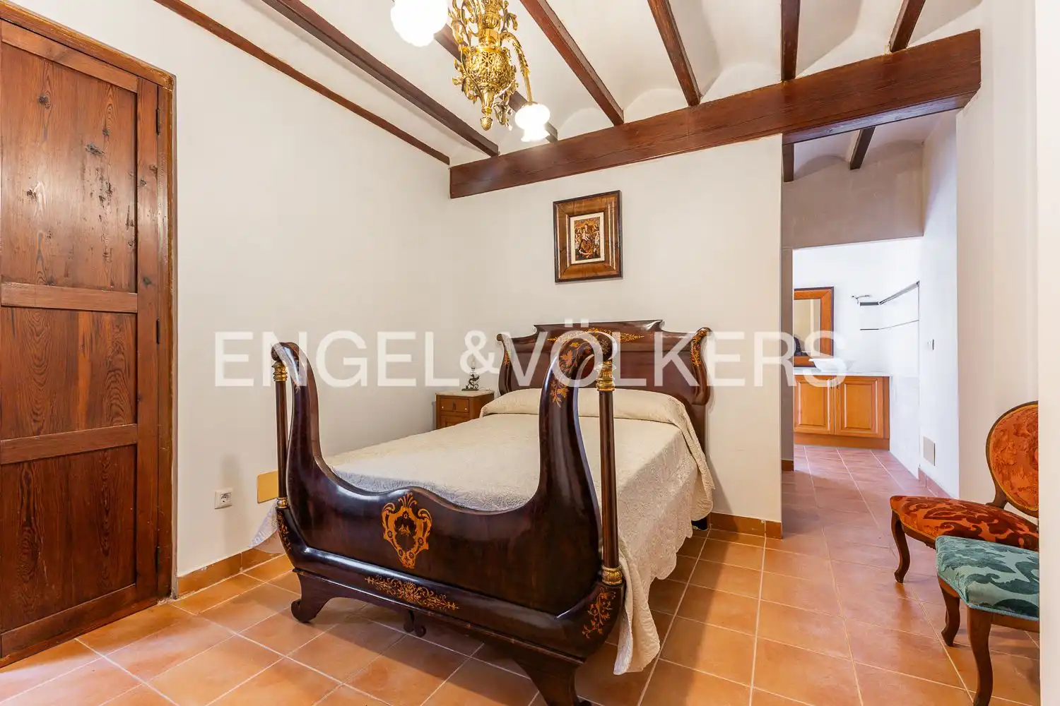 Habitación de Casa o chalet en venta en Almoines con Calefacción, Trastero y Amueblado