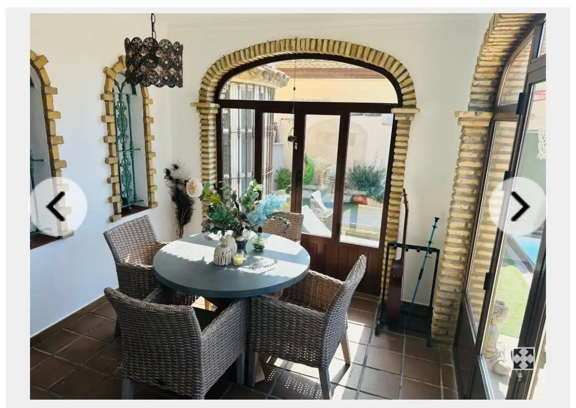 Dining room of Houses for sale in Chiclana de la Frontera  with Air Conditioner, Heating and Private garden