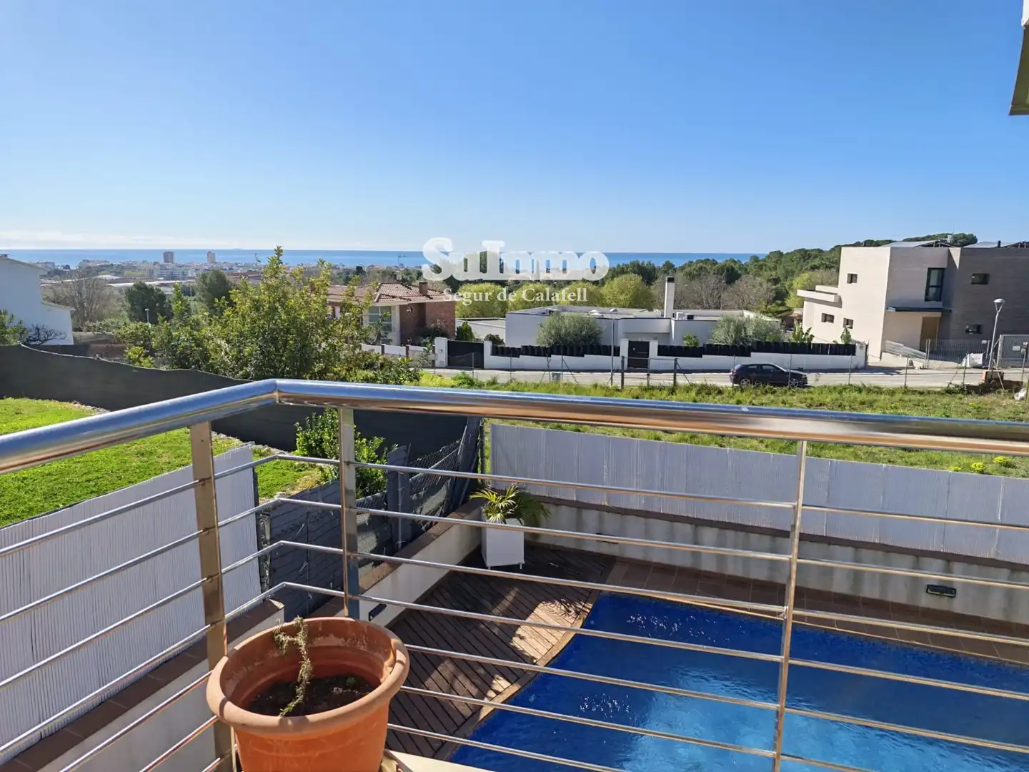 Terraza de Casa o chalet en venta en Calafell con Aire acondicionado, Calefacción y Jardín privado