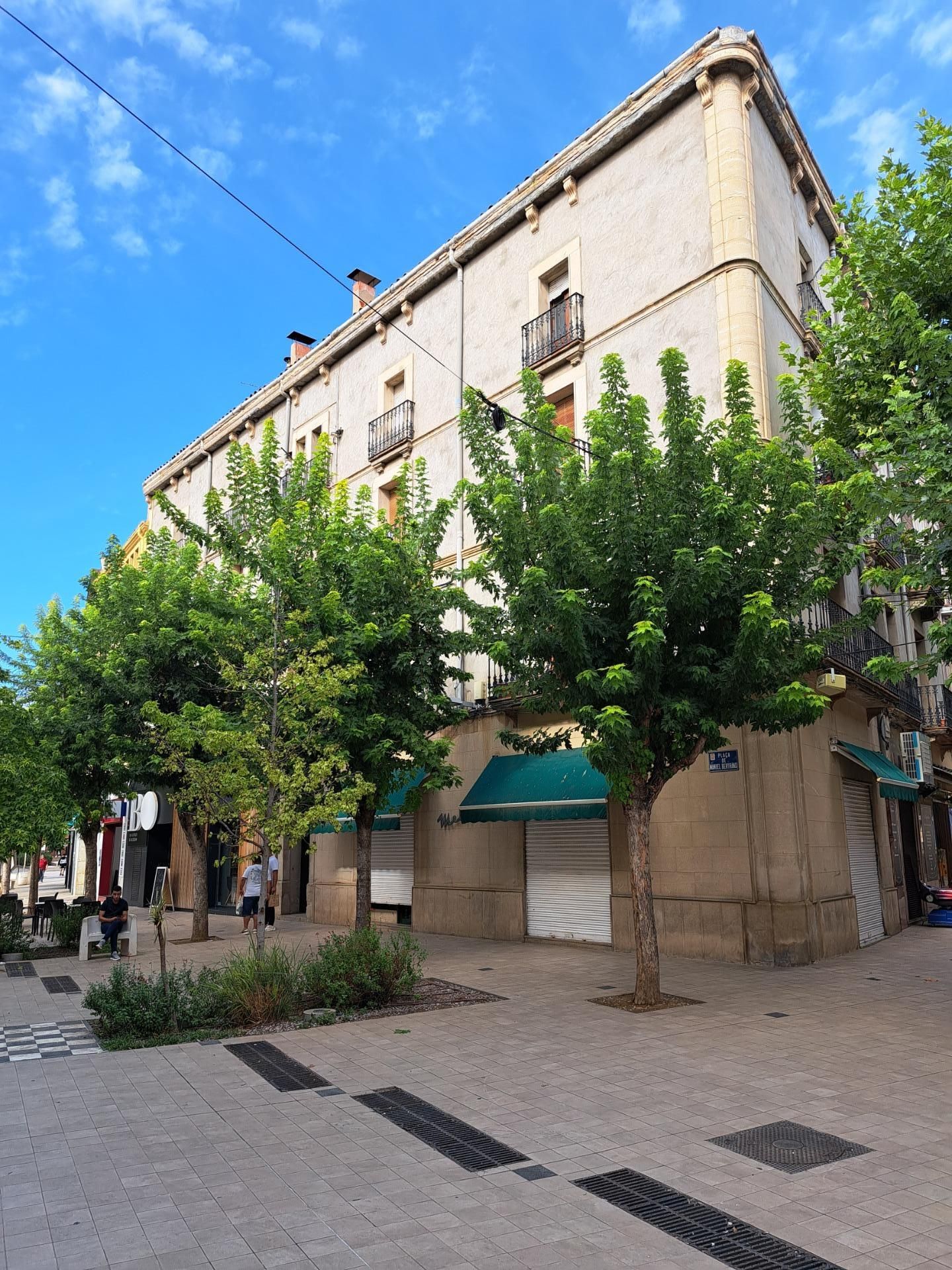 Vista exterior de Pis en venda en Mollerussa amb Aire condicionat i Calefacció