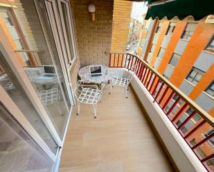 Balcony of Flat for sale in Alicante / Alacant  with Parquet flooring, Terrace and Balcony