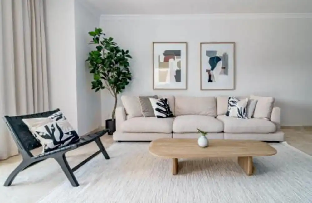 Living room of Ground floor for rent in Marbella  with Air Conditioner, Private garden and Terrace