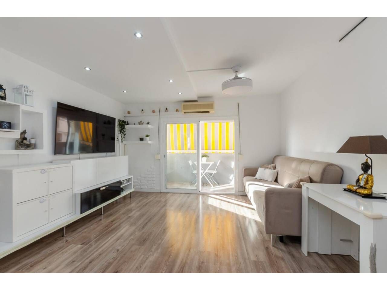 Sala de estar de Piso en venta en Badalona con Balcón