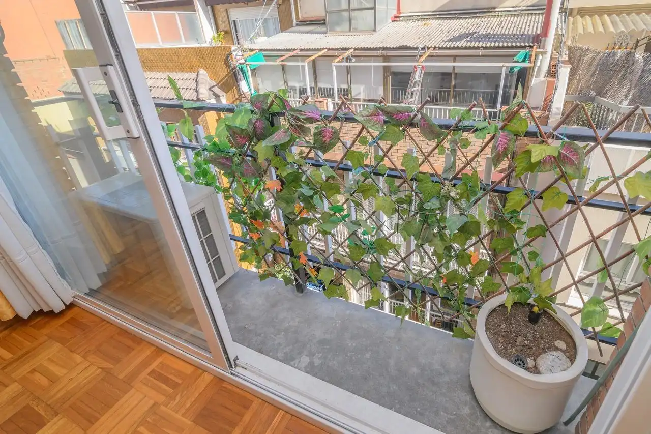 Balcony of Flat for sale in Barcelona  with Heating, Parquet flooring and Balcony