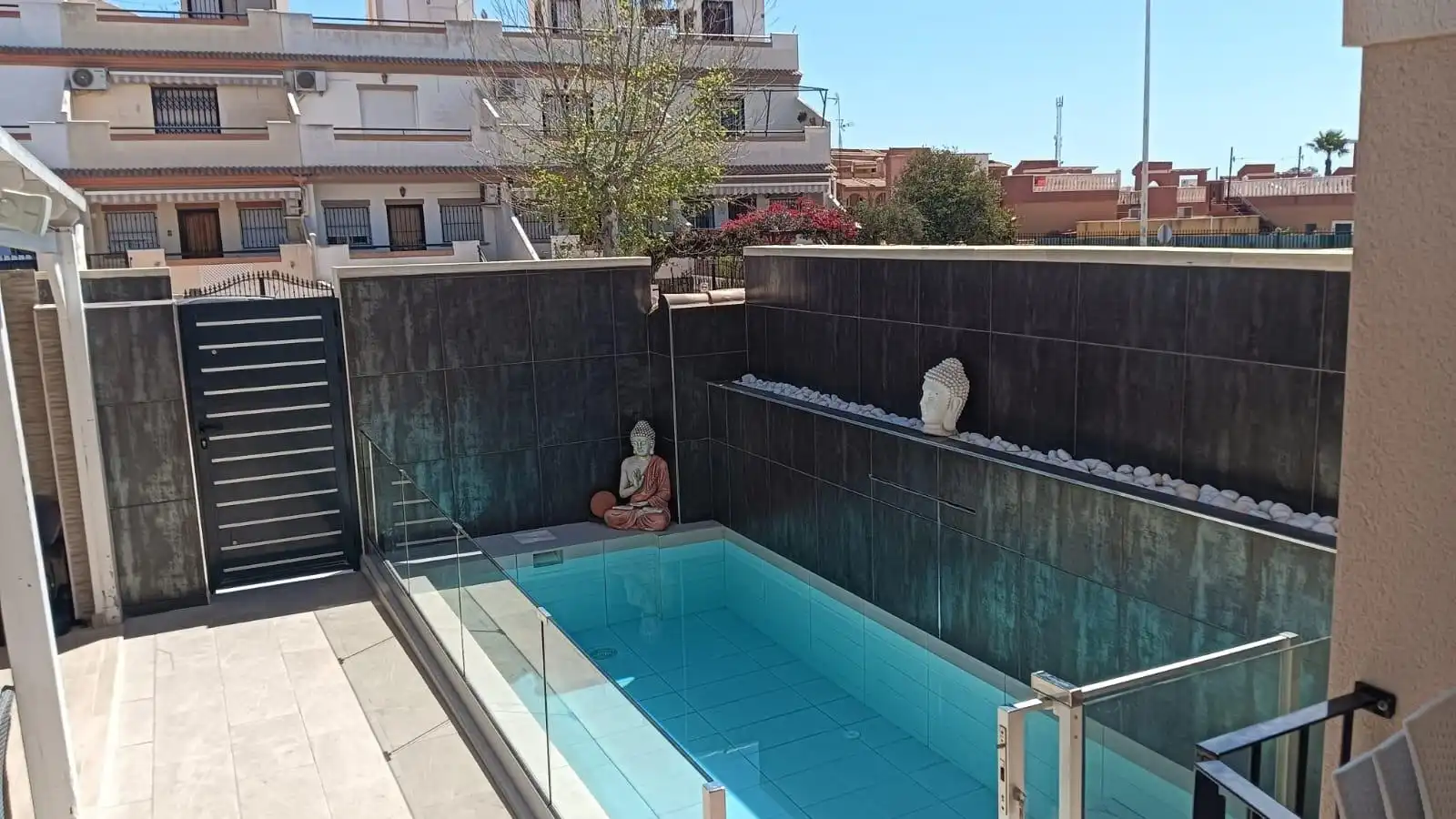 Swimming pool of Detached homes for sale in Torrevieja  with Air Conditioner, Heating and Private garden