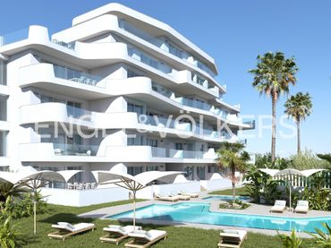 Apartamento con balcón en venta en Torre de la Horadada
