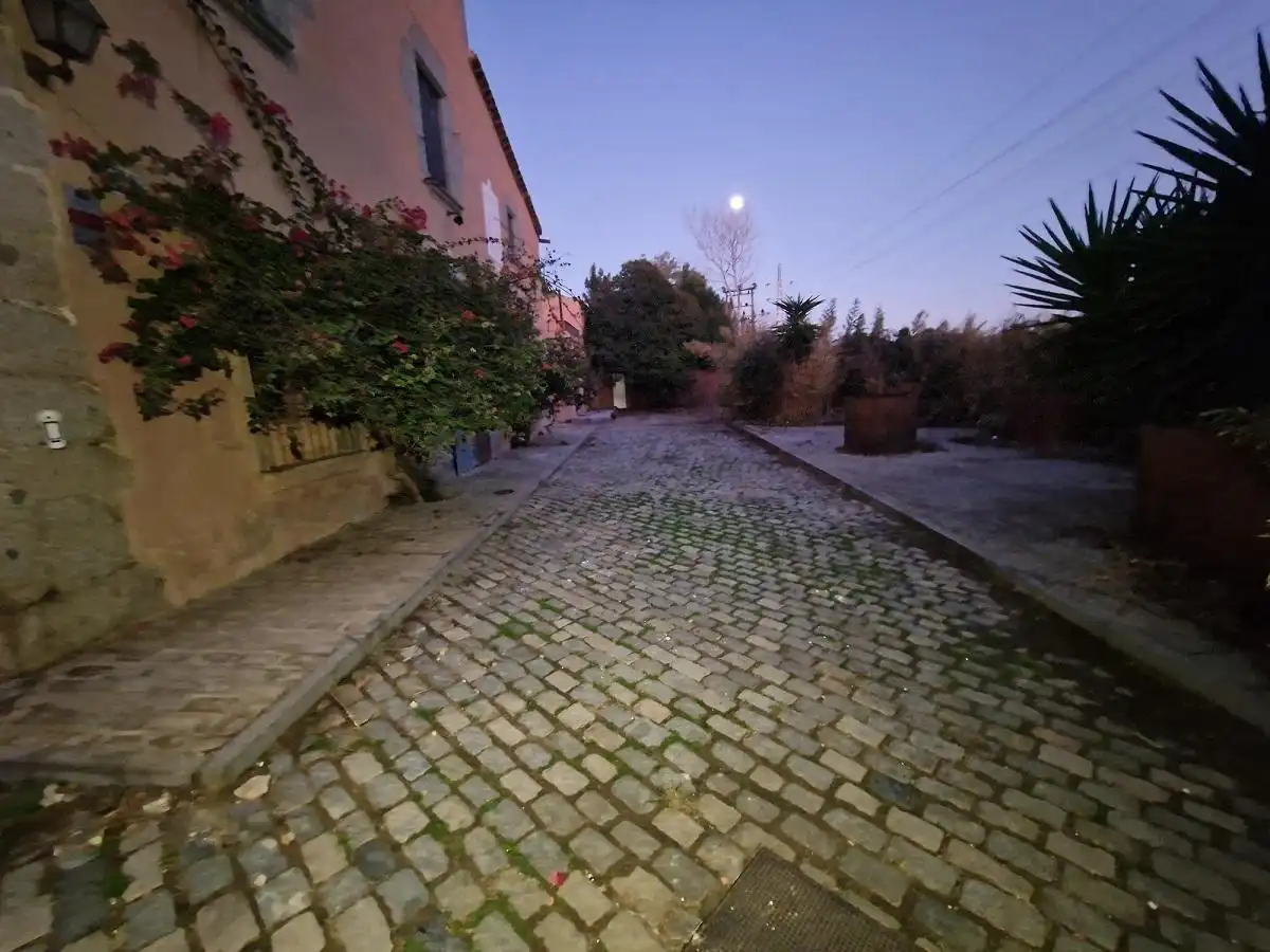Vista exterior de Finca rústica en venta en Cabrils con Jardín privado