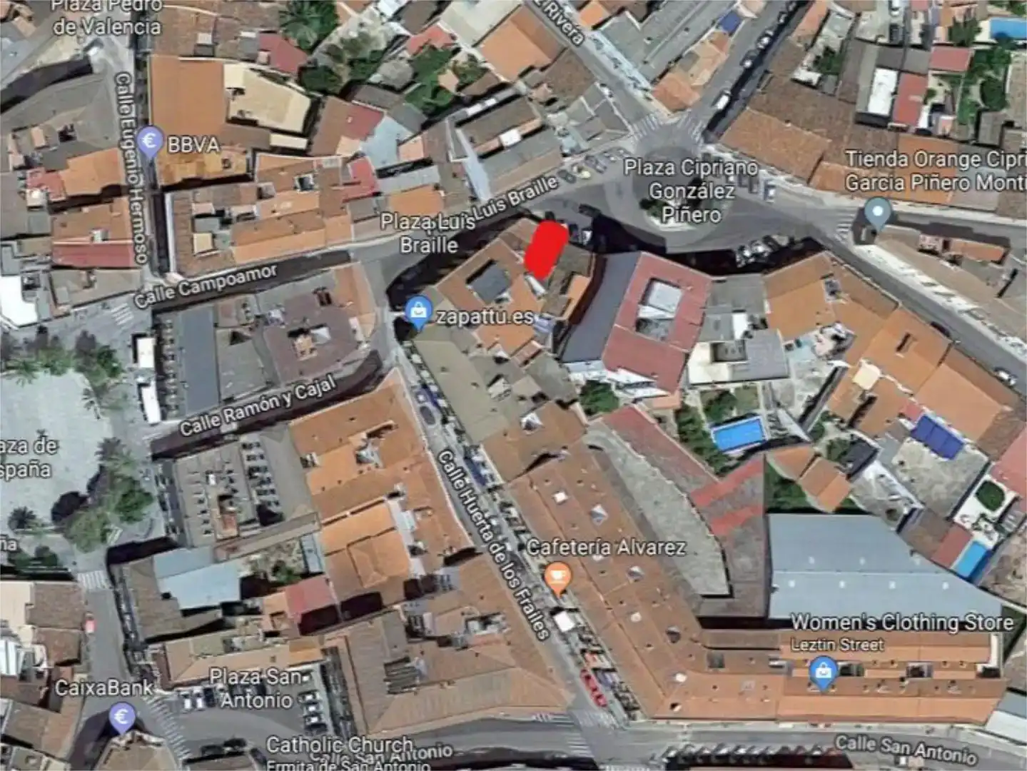Vista exterior de Casa adosada en venda en Montijo amb Balcó