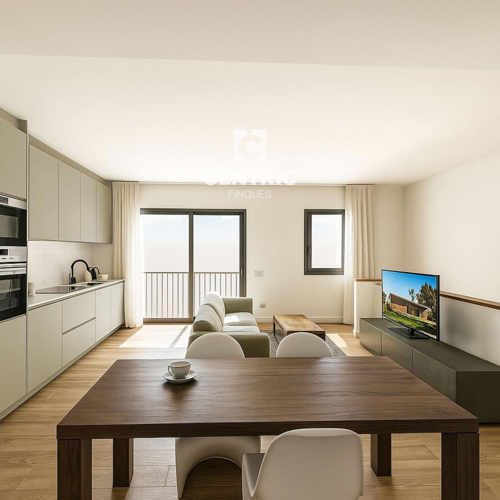 Living room of Flat for sale in Terrassa