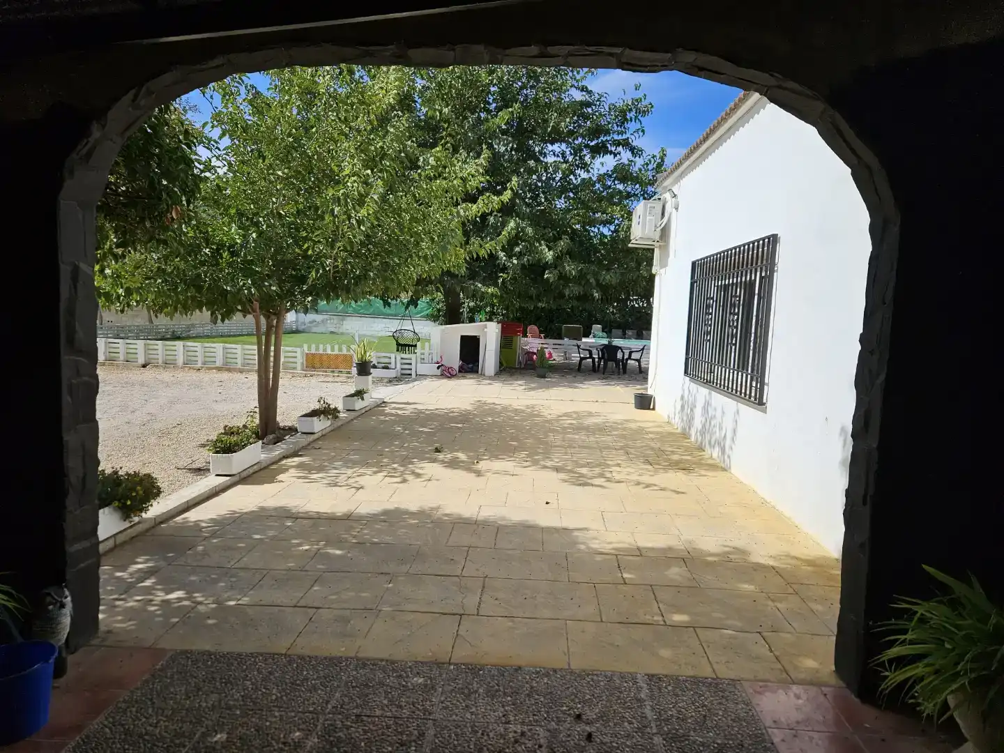 Jardí de Casa o xalet en venda en Villena amb Aire condicionat i Piscina