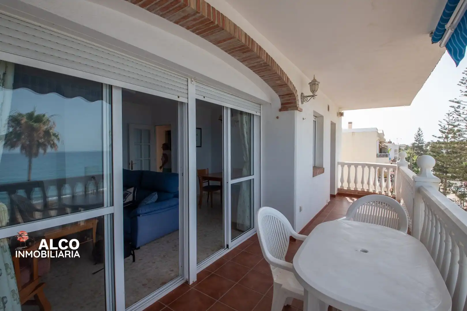 Terrasse von Wohnung zur Miete in Torrox mit Terrasse