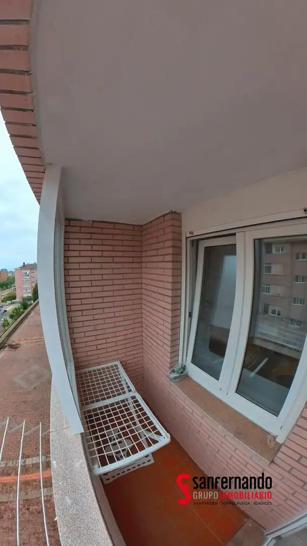 Terrasse von Wohnung zur Miete in Santander mit Heizung und Möbliert