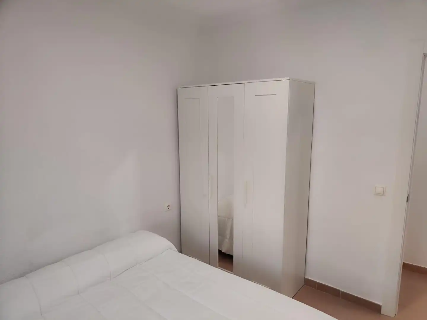 Bedroom of Flat for sale in Málaga  with Air Conditioner, Heating and Furnished