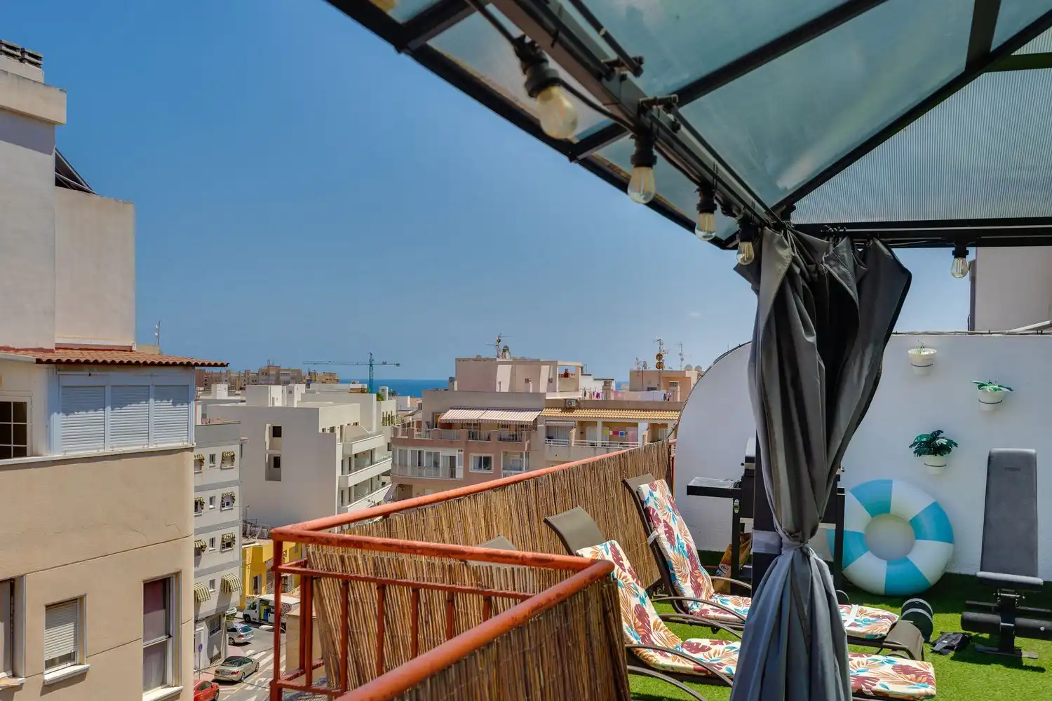 Terrace of Attic for sale in Torrevieja  with Air Conditioner, Heating and Terrace