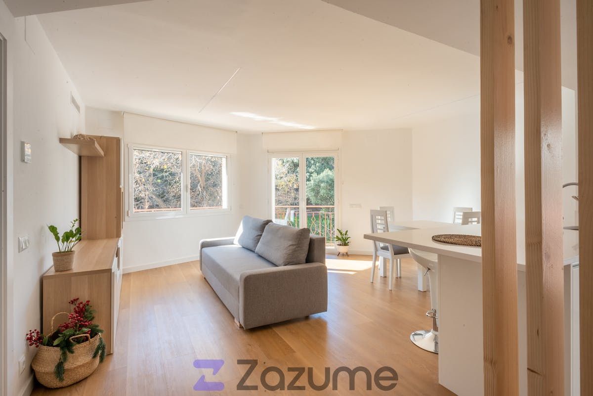 Sala de estar de Piso de alquiler en Blanes con Aire acondicionado, Calefacción y Parquet