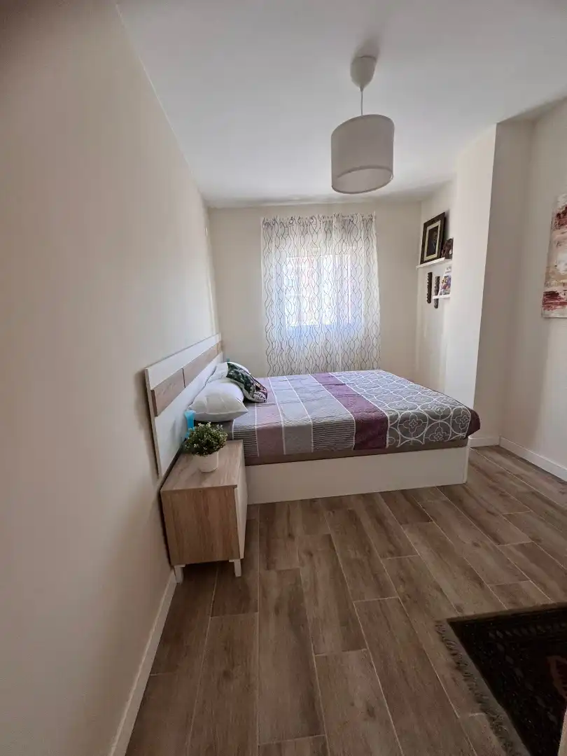 Bedroom of Flat for sale in Málaga  with Air Conditioner, Terrace and Furnished