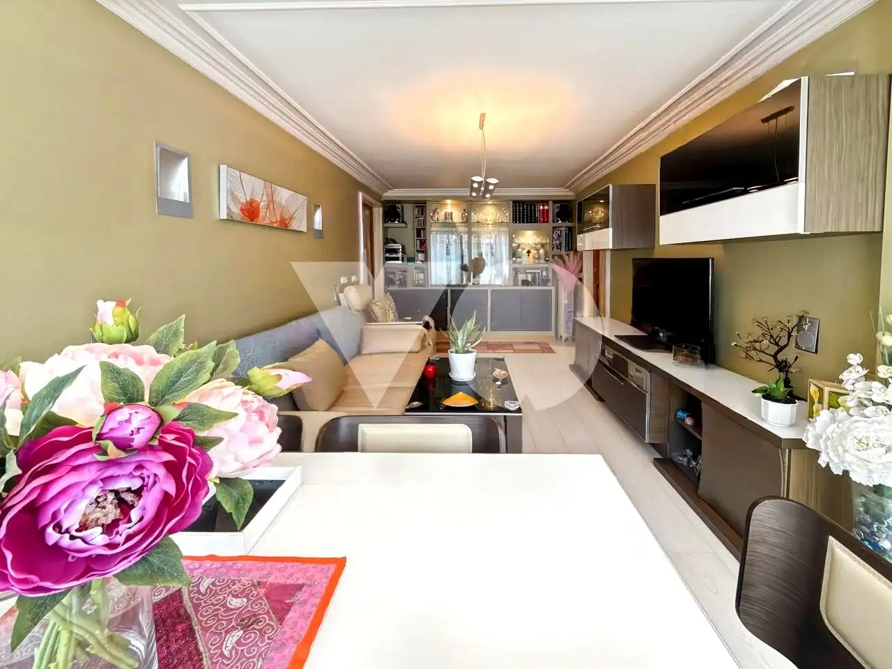Living room of Flat for sale in Madrid  with Air Conditioner, Heating and Terrace