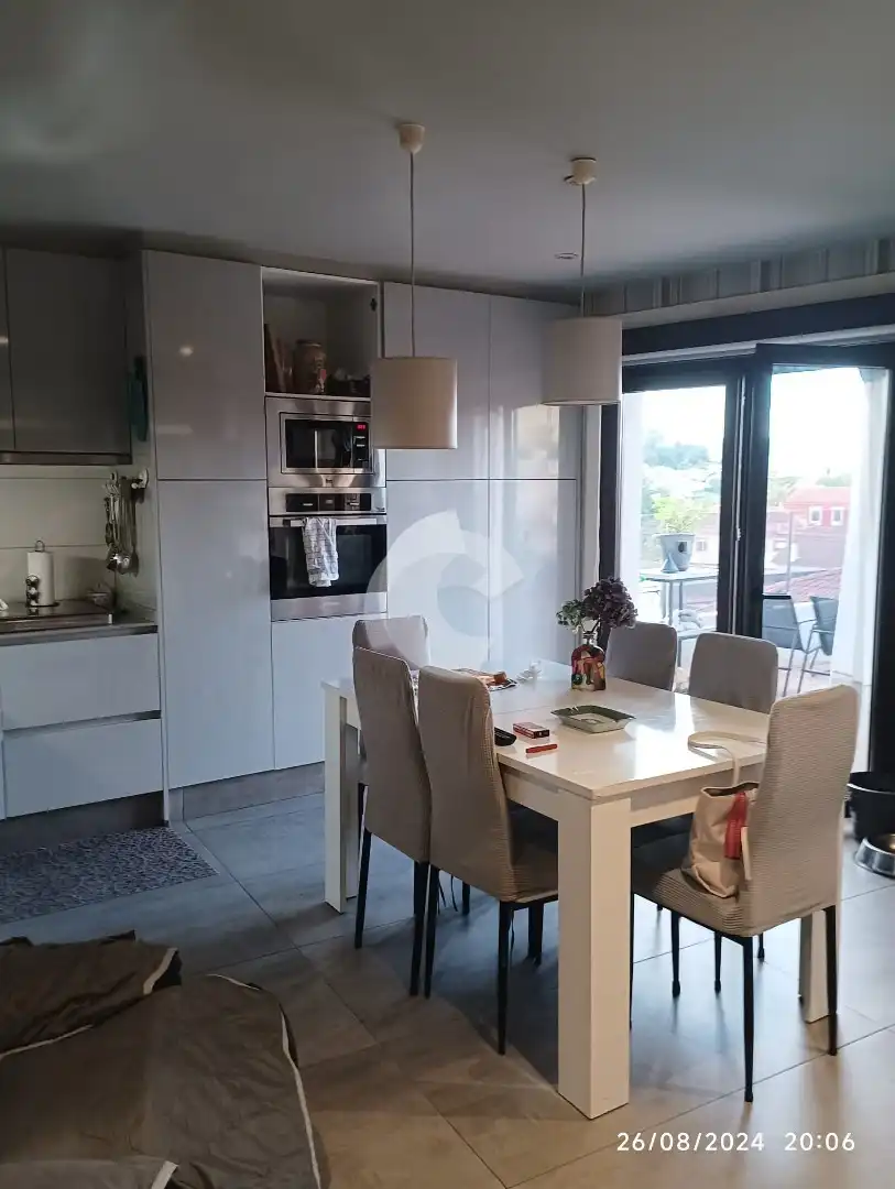 Dining room of Flat for sale in Marín  with Heating, Storage room and Swimming Pool