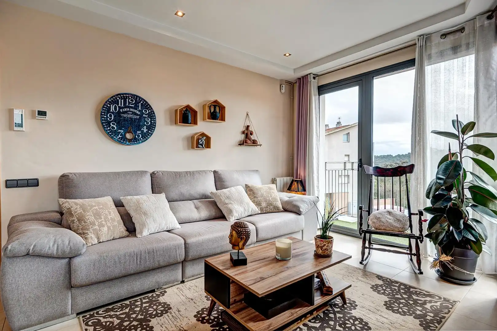 Living room of Duplexes for sale in Vallbona d'Anoia  with Heating, Terrace and Balcony