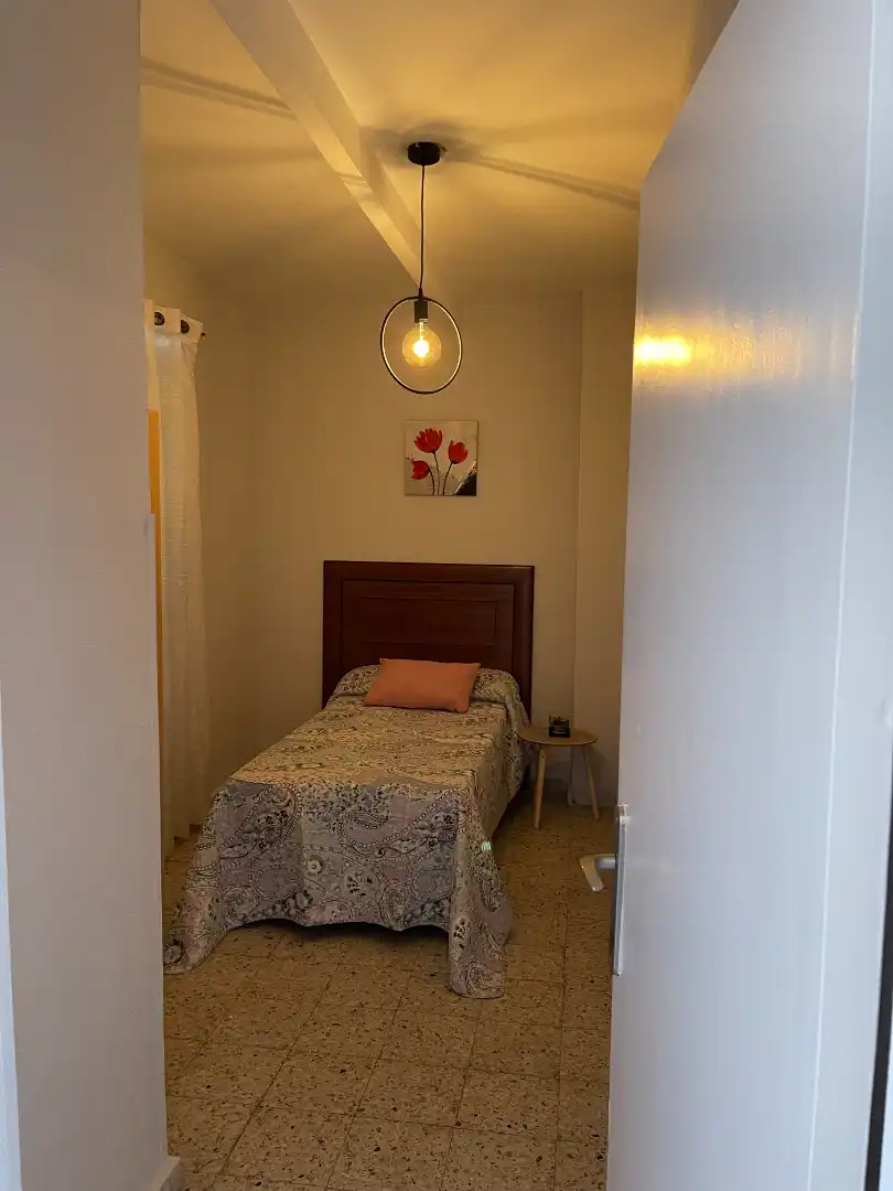 Bedroom of Flat for rent in Plasencia  with Air Conditioner, Terrace and Furnished