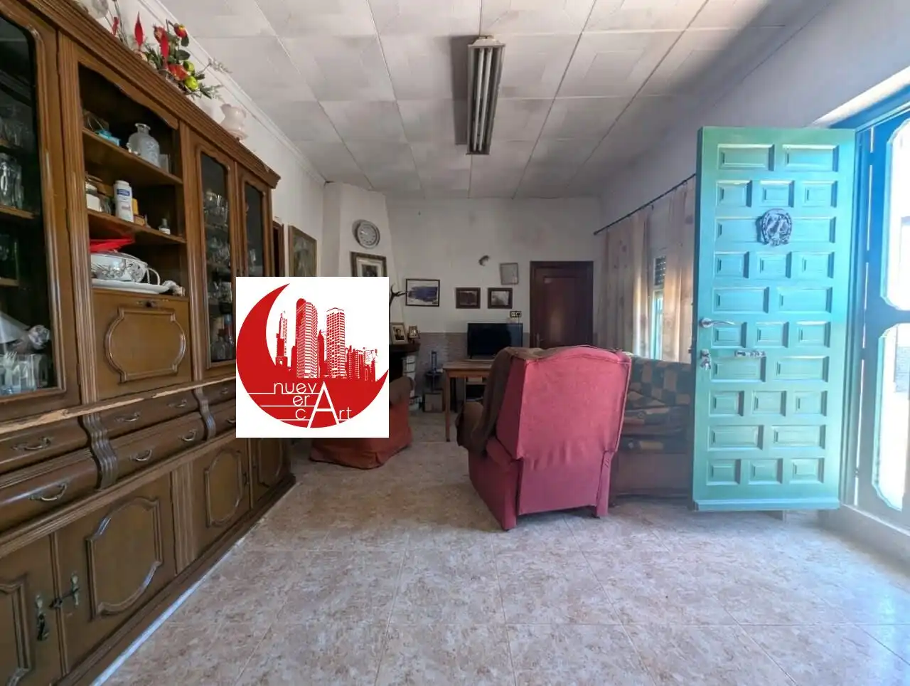 Sala d'estar de Finca rústica en venda en Fuente Álamo de Murcia