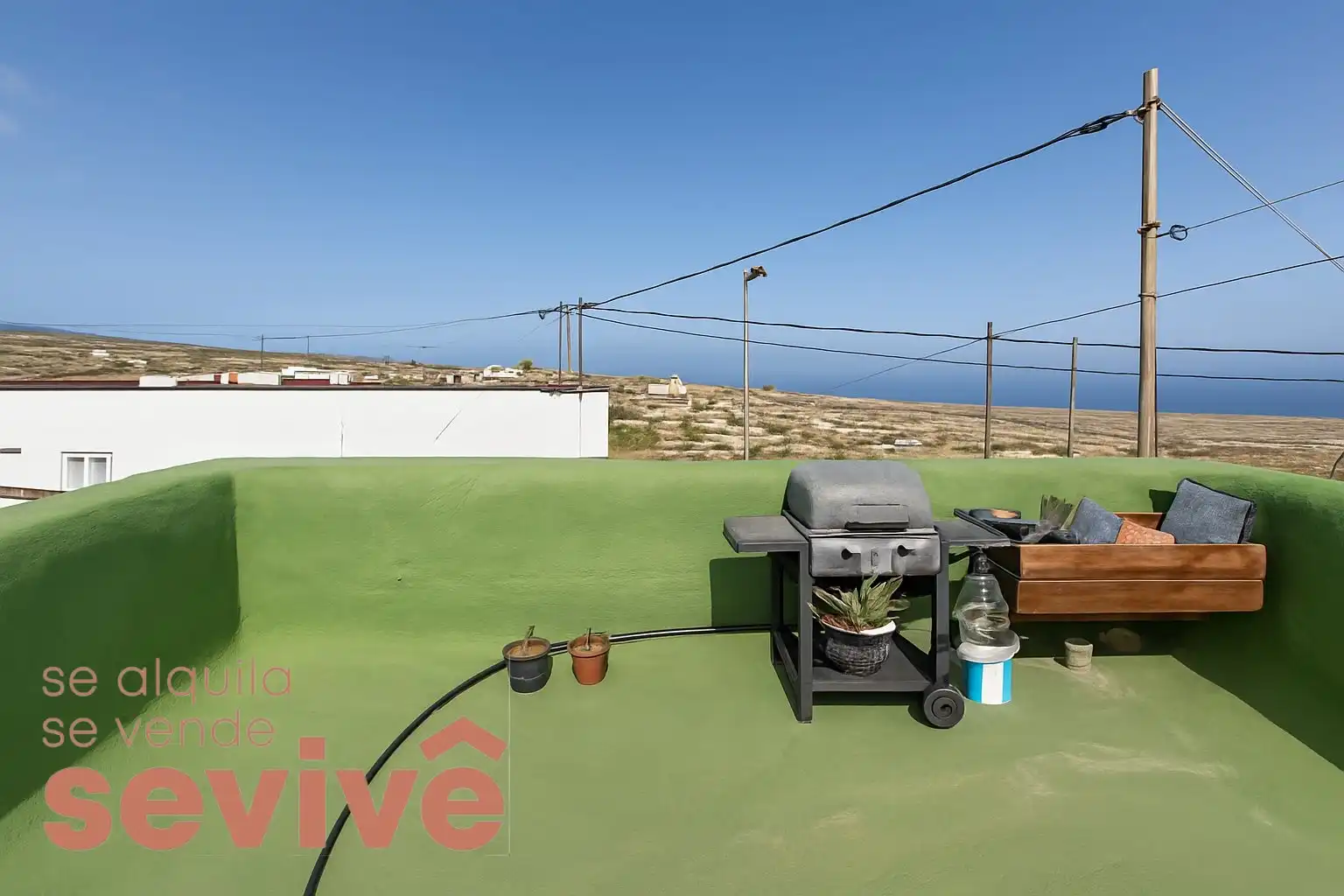 Terraza de Casa o chalet en venta en Granadilla de Abona con Amueblado