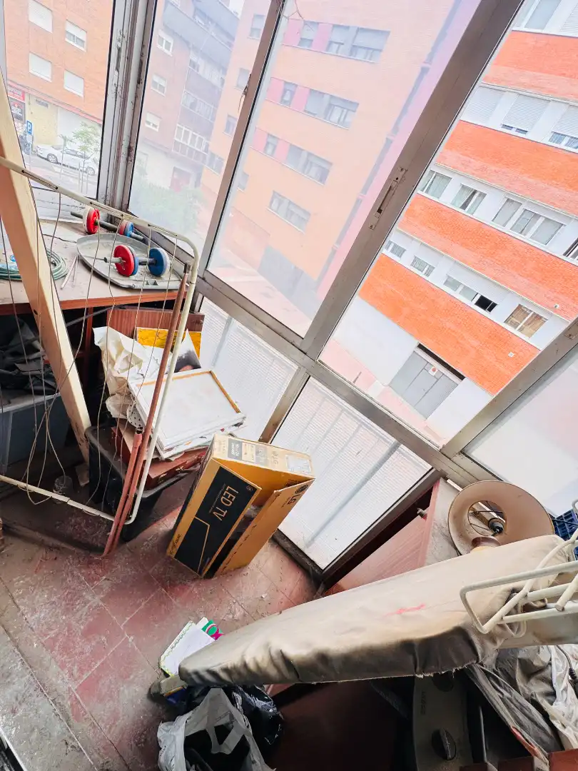Balcony of Flat for sale in Valladolid  with Heating, Terrace and Furnished