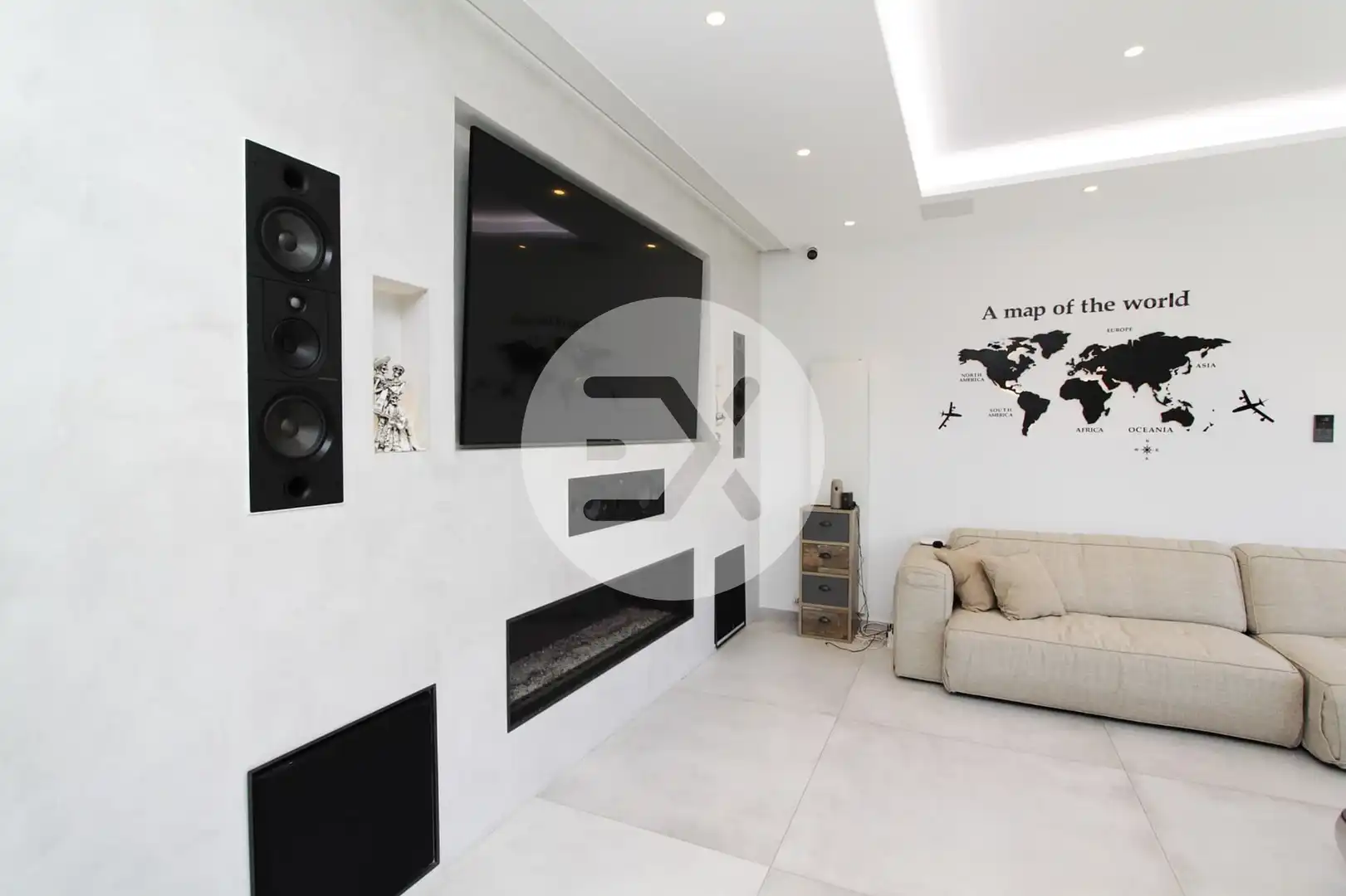 Living room of Houses for sale in Castelldefels  with Air Conditioner, Heating and Private garden