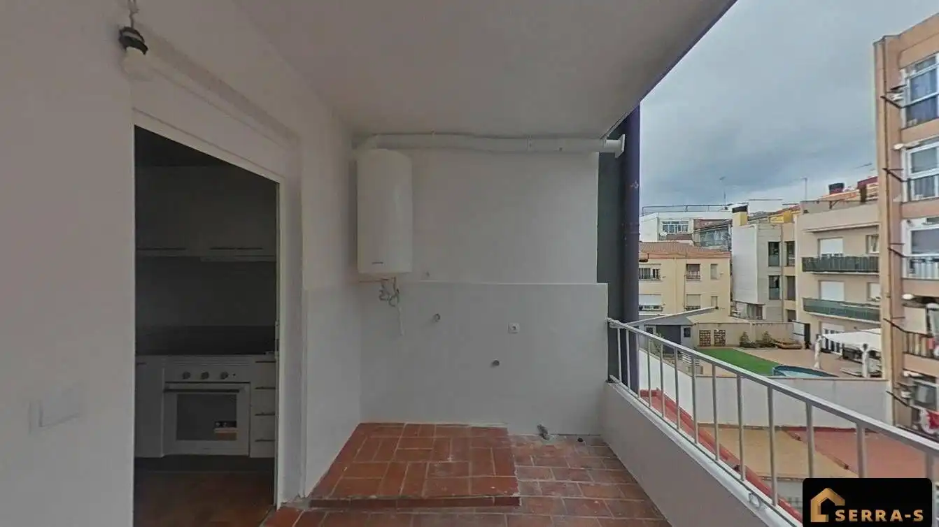 Balcony of Flat for sale in Mataró  with Parquet flooring and Terrace