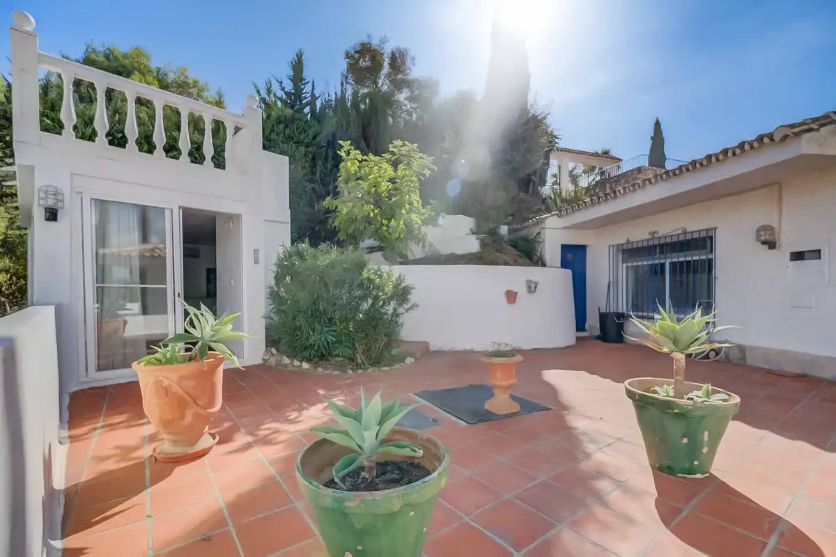 Jardín de Casa o chalet en venta en Mijas con Aire acondicionado, Calefacción y Jardín privado
