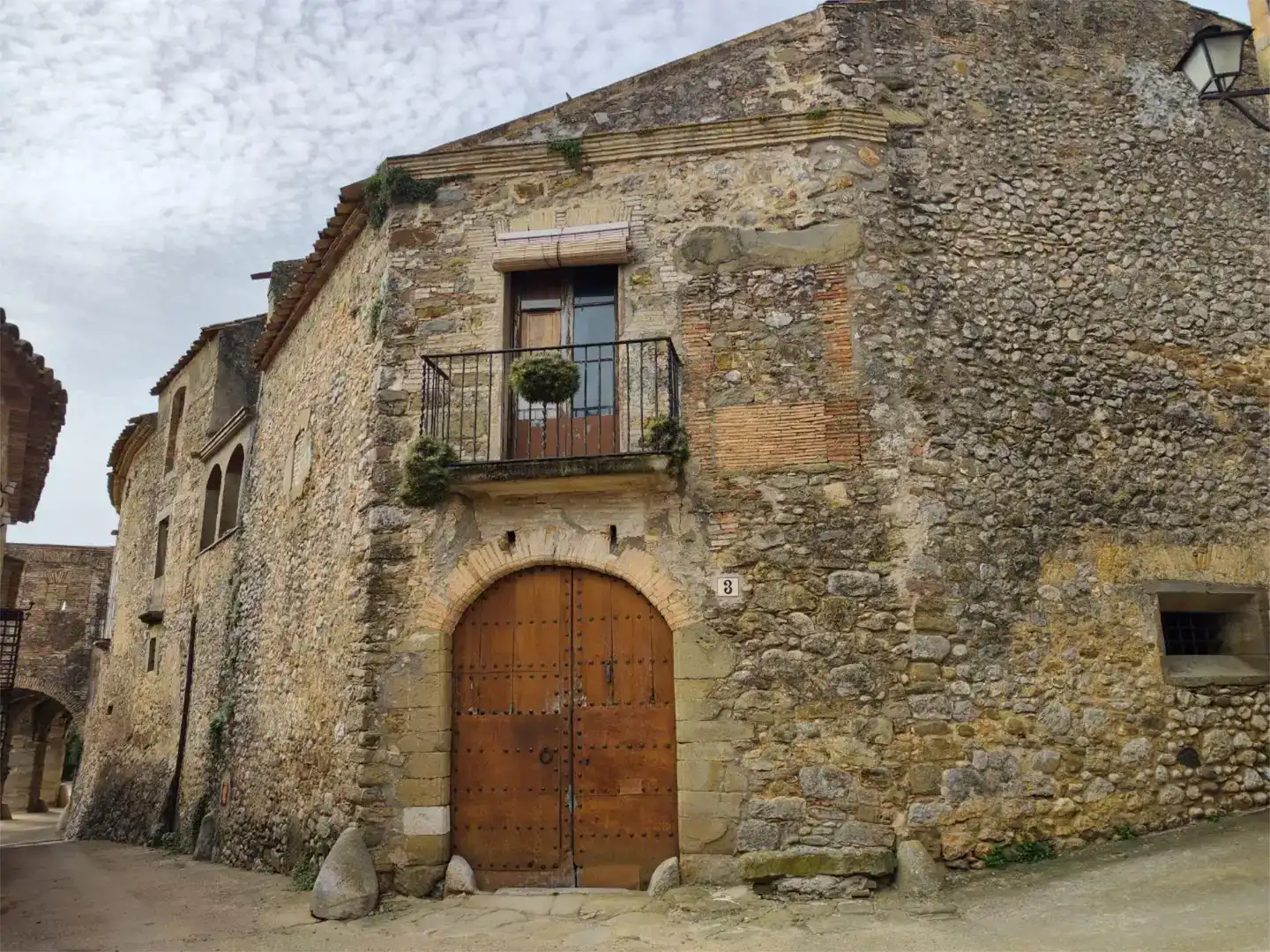 Vista exterior de Pis en venda en Vilopriu