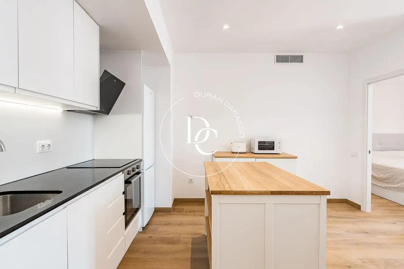 Kitchen of Flat for sale in Barcelona  with Air Conditioner, Heating and Terrace