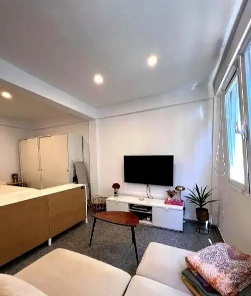 Living room of Study for rent in Santa Cruz de Tenerife  with Air Conditioner and Furnished