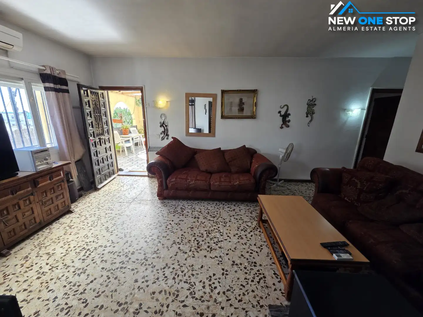 Living room of Houses for sale in Mojácar  with Air Conditioner, Heating and Private garden