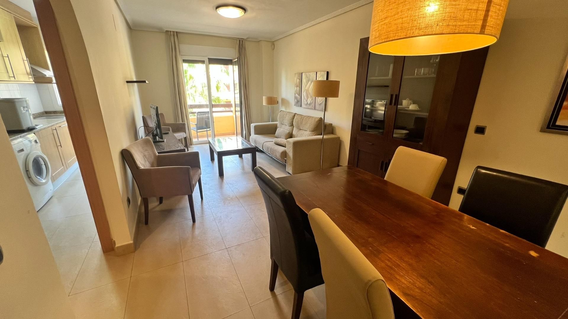 Sala de estar de Apartamento en venta en Los Alcázares con Aire acondicionado, Jardín privado y Piscina comunitaria