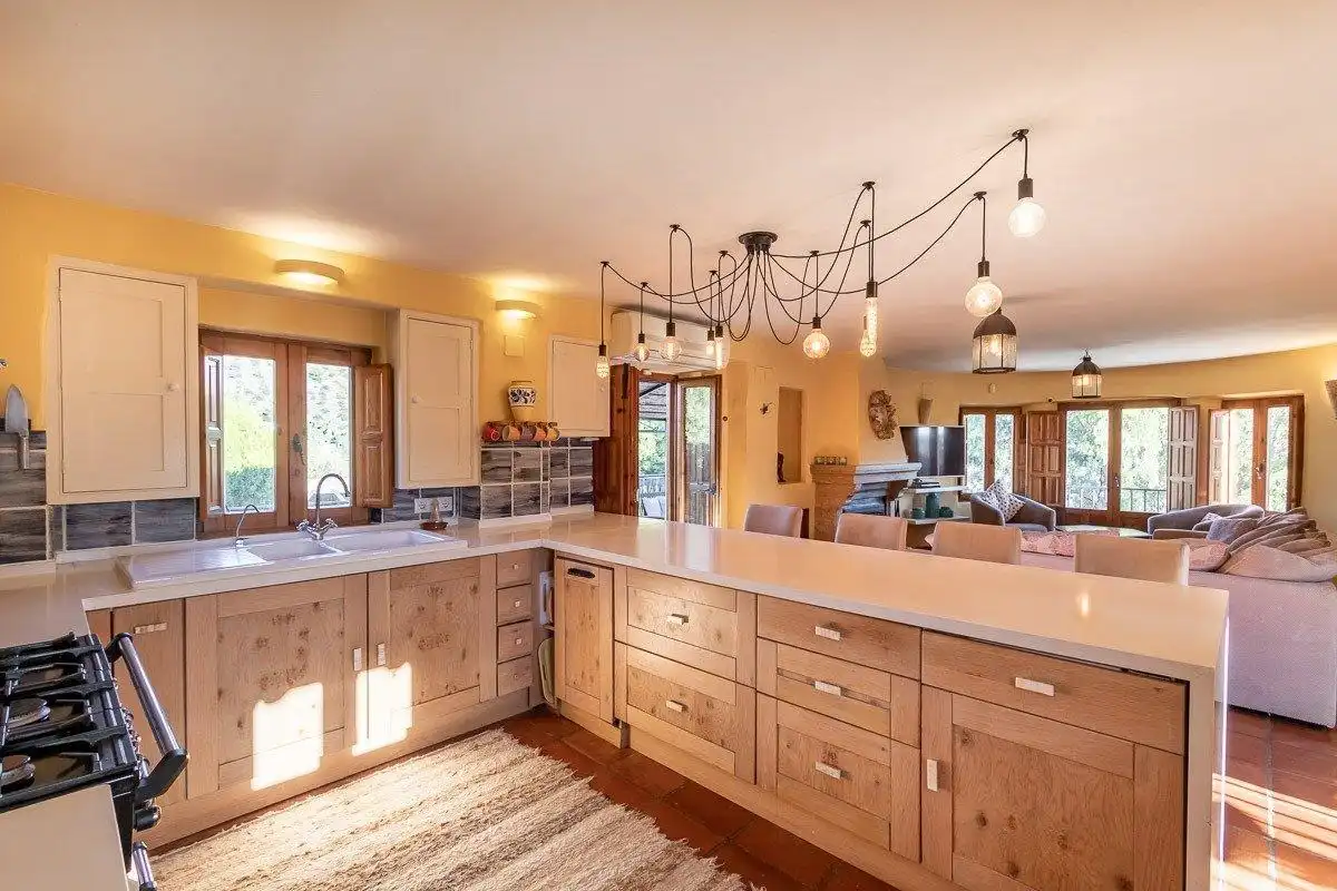 Cocina de Casa o chalet en venta en Alcaudete con Aire acondicionado, Calefacción y Jardín privado