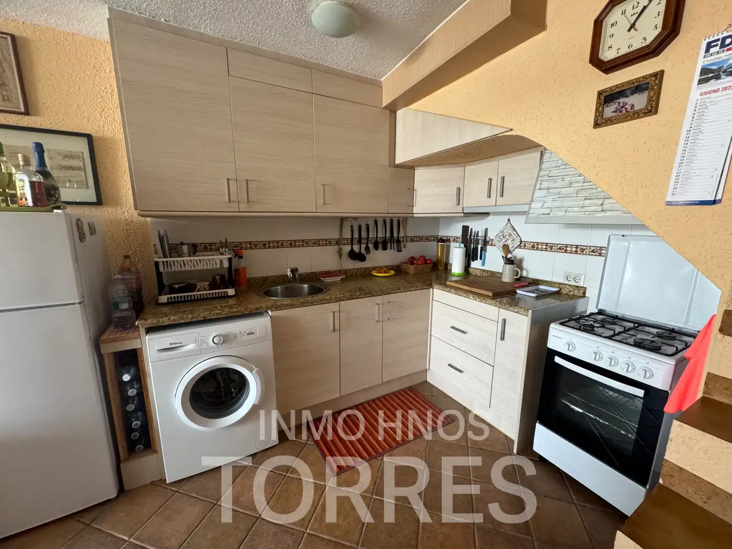 Cuina de Casa adosada en venda en Peñíscola / Peníscola amb Terrassa i Balcó