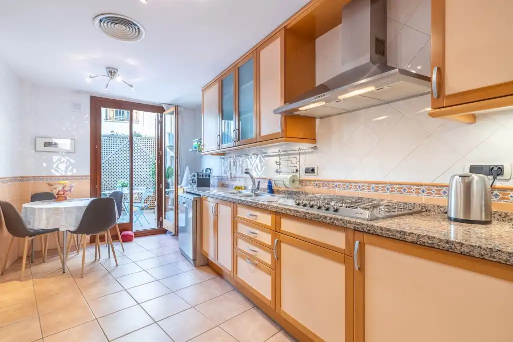 Cocina de Apartamento en venta en  Palma de Mallorca con Aire acondicionado, Terraza y Trastero