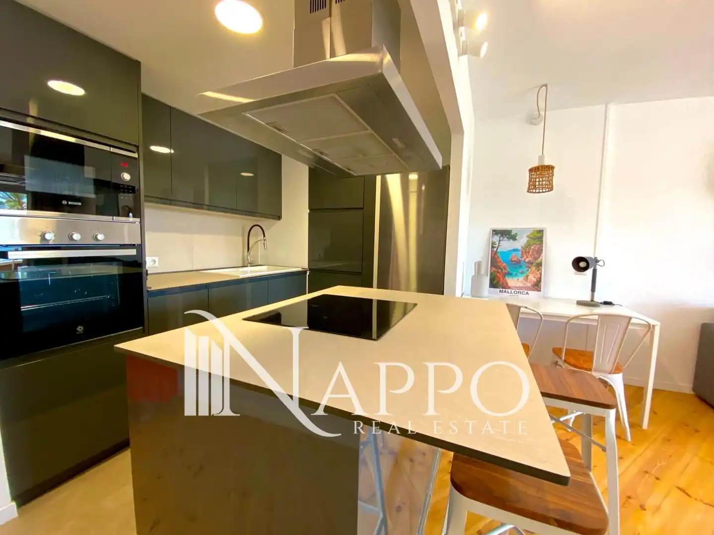 Kitchen of Flat for rent in Calvià  with Air Conditioner, Heating and Terrace