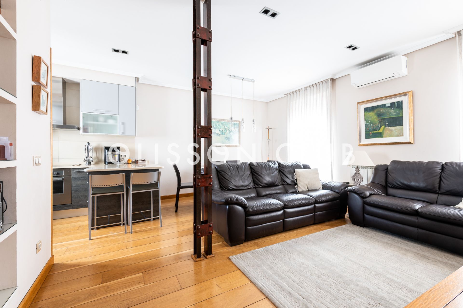 Sala d'estar de Àtic en venda en  Madrid Capital amb Aire condicionat, Calefacció i Terrassa