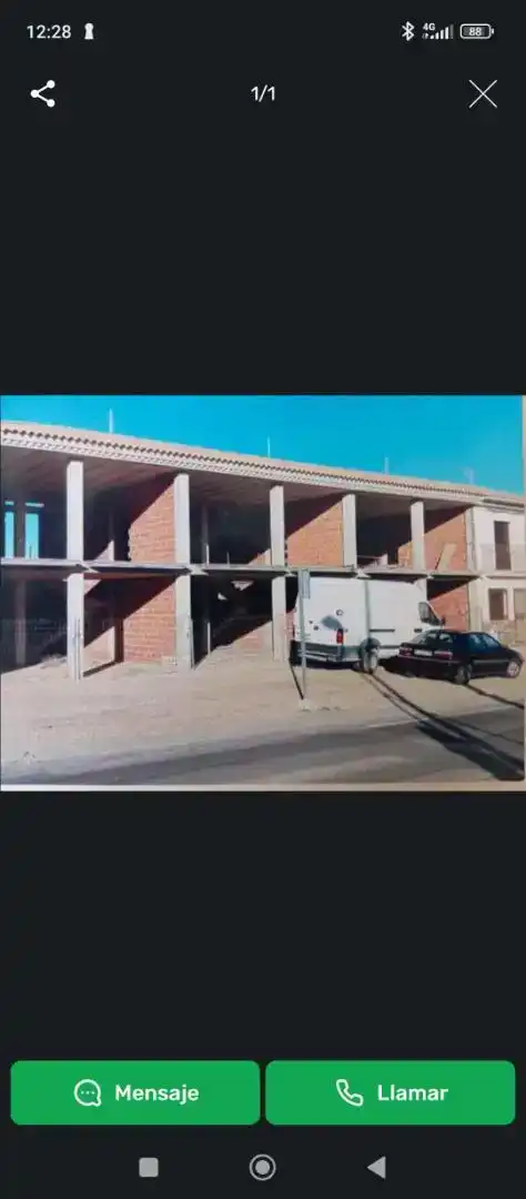 Parking of Detached homes for sale in Ontur, Albacete