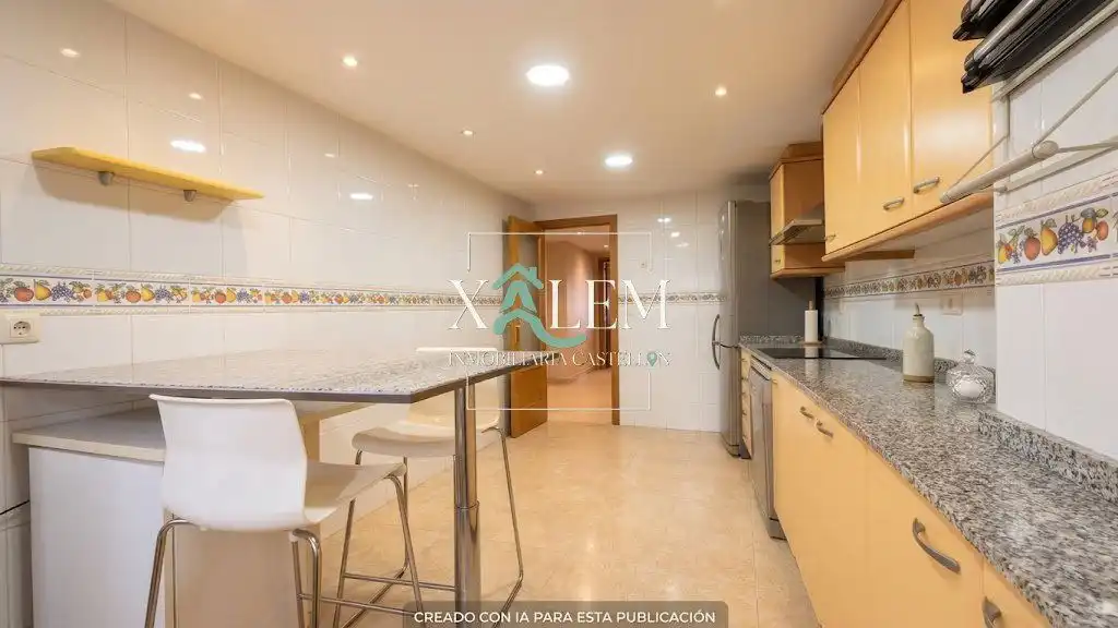 Kitchen of Flat for sale in Vila-real  with Terrace, Storage room and Balcony