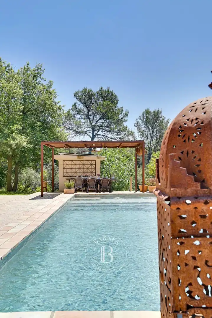 Terraza de Finca rústica en venta en Esponellà con Calefacción, Piscina y Amueblado