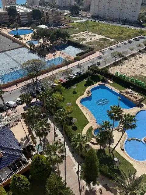 Swimming pool of Flat for rent in El Campello  with Air Conditioner, Terrace and Furnished