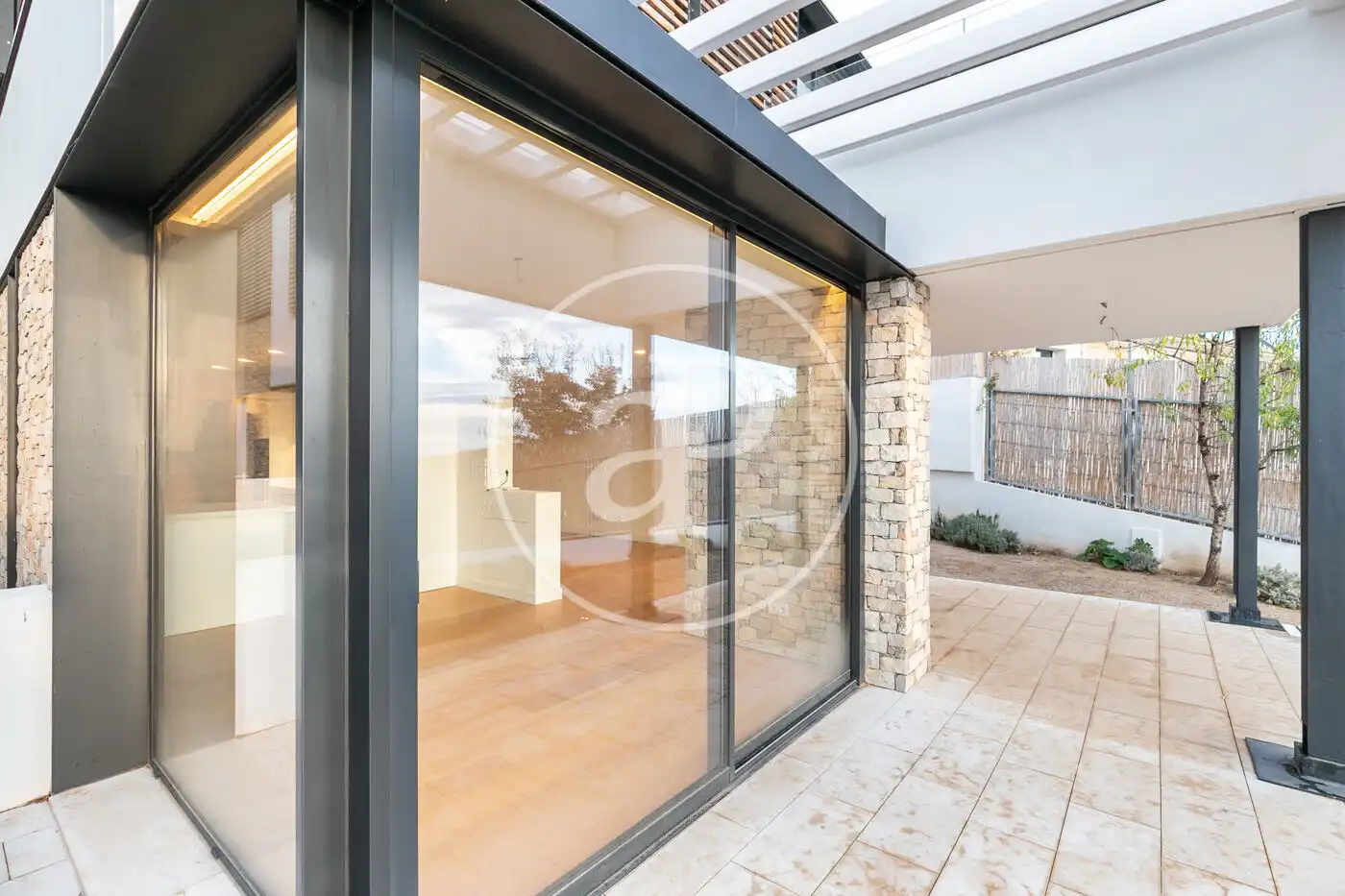 Terrace of Flat for rent in Barcelona  with Air Conditioner, Heating and Private garden