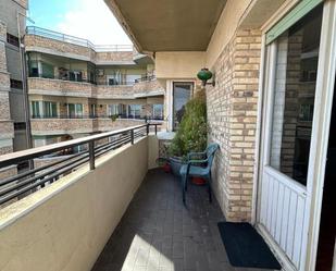 Balcony of Flat for sale in Tudela  with Terrace, Furnished and Balcony