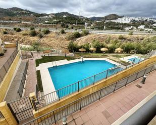 Piscina de Apartament de lloguer en Torrox amb Aire condicionat i Terrassa