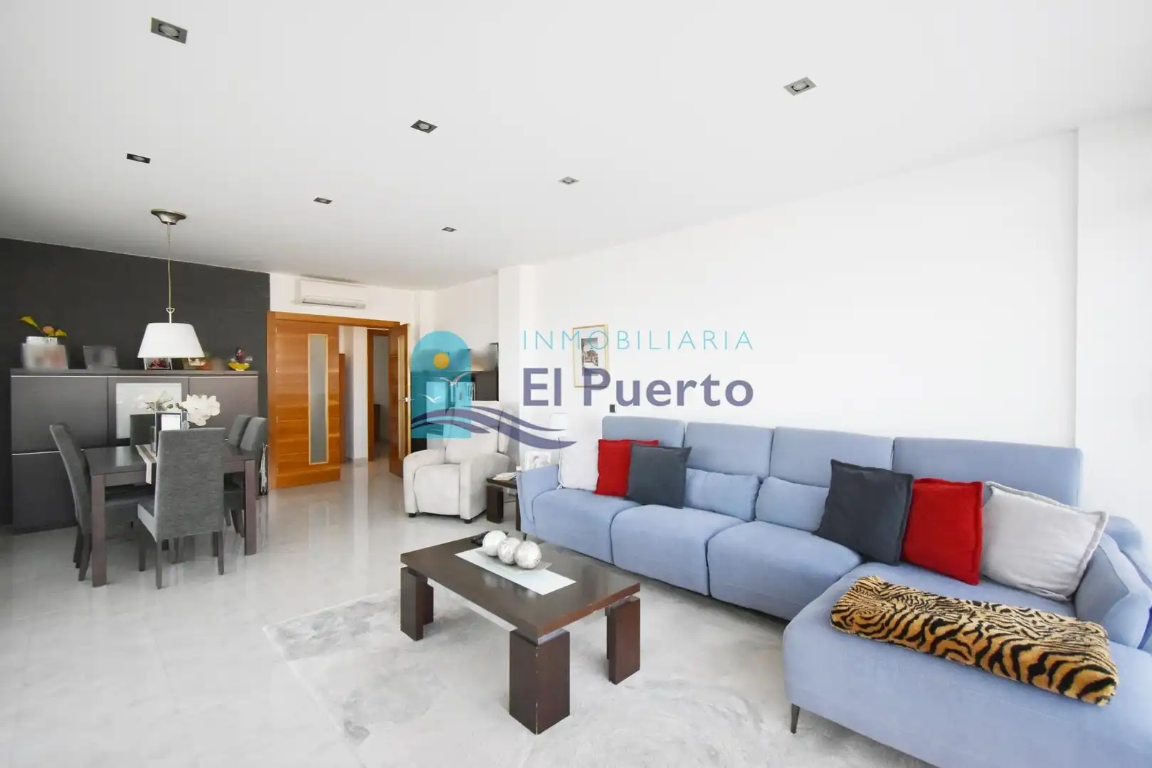 Sala d'estar de Casa o xalet en venda en Mazarrón amb Aire condicionat, Calefacció i Jardí privat